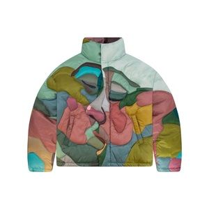 KIDSUPER Studios Kissing Puffer Traditional.